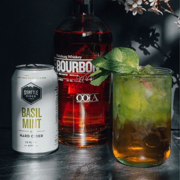 BasilMint slaps cocktail image with basil mint can